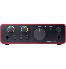 Аудиоинтерфейс Focusrite Scarlett Solo 4th gen