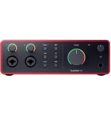 Аудиоинтерфейс Focusrite Scarlett 4i4 4th gen
