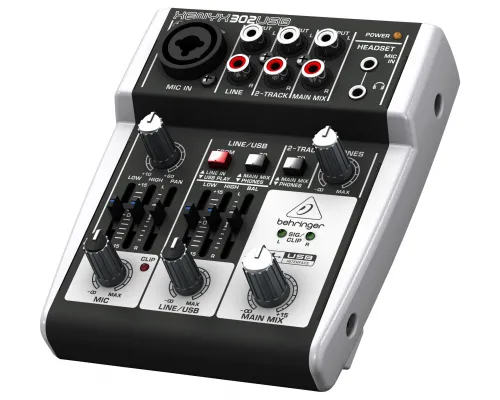 Микшерный пульт Behringer 302USB