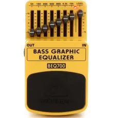 Педаль эффектов Behringer BEQ700 Bass Graphic Equalizer