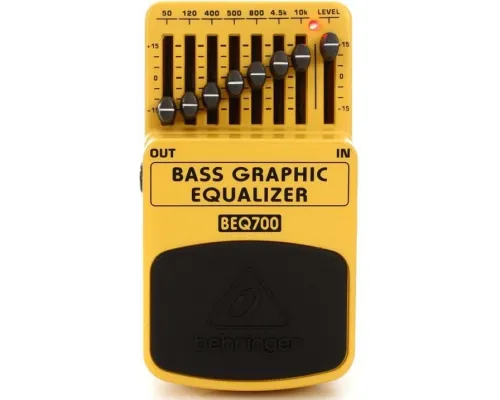 Педаль эффектов Behringer BEQ700 Bass Graphic Equalizer