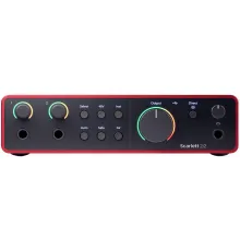 Аудиоинтерфейс Focusrite Scarlett 2i2 4th gen