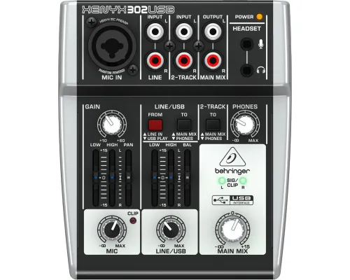 Микшерный пульт Behringer 302USB