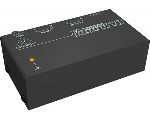 Предусилитель для виниловых проигрывателей Behringer PP400