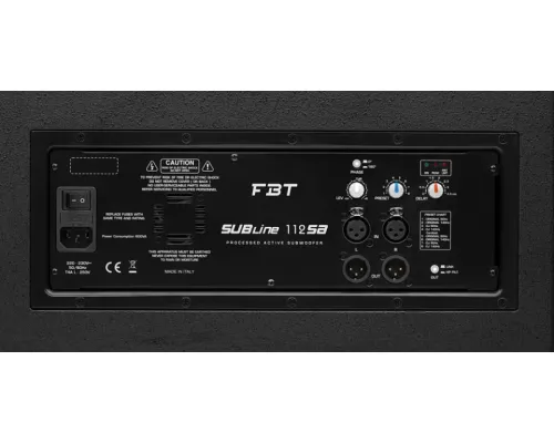 Активный сабвуфер FBT SUBLINE 112SA