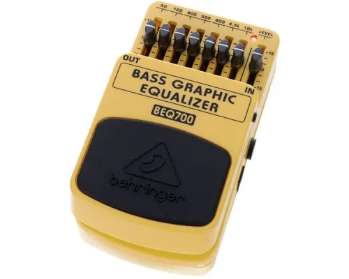 Педаль эффектов Behringer BEQ700 Bass Graphic Equalizer