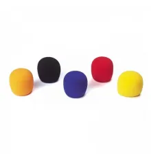Ветрозащита для микрофонов Hilec WINDSCREEN COLOURED (5 шт.)