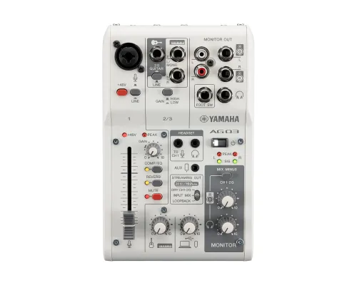 Микшерный пульт Yamaha AG03 MK2 W