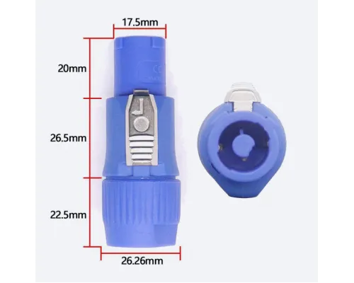 Разъем PowerCON папа HL-Audio NAC3FCA